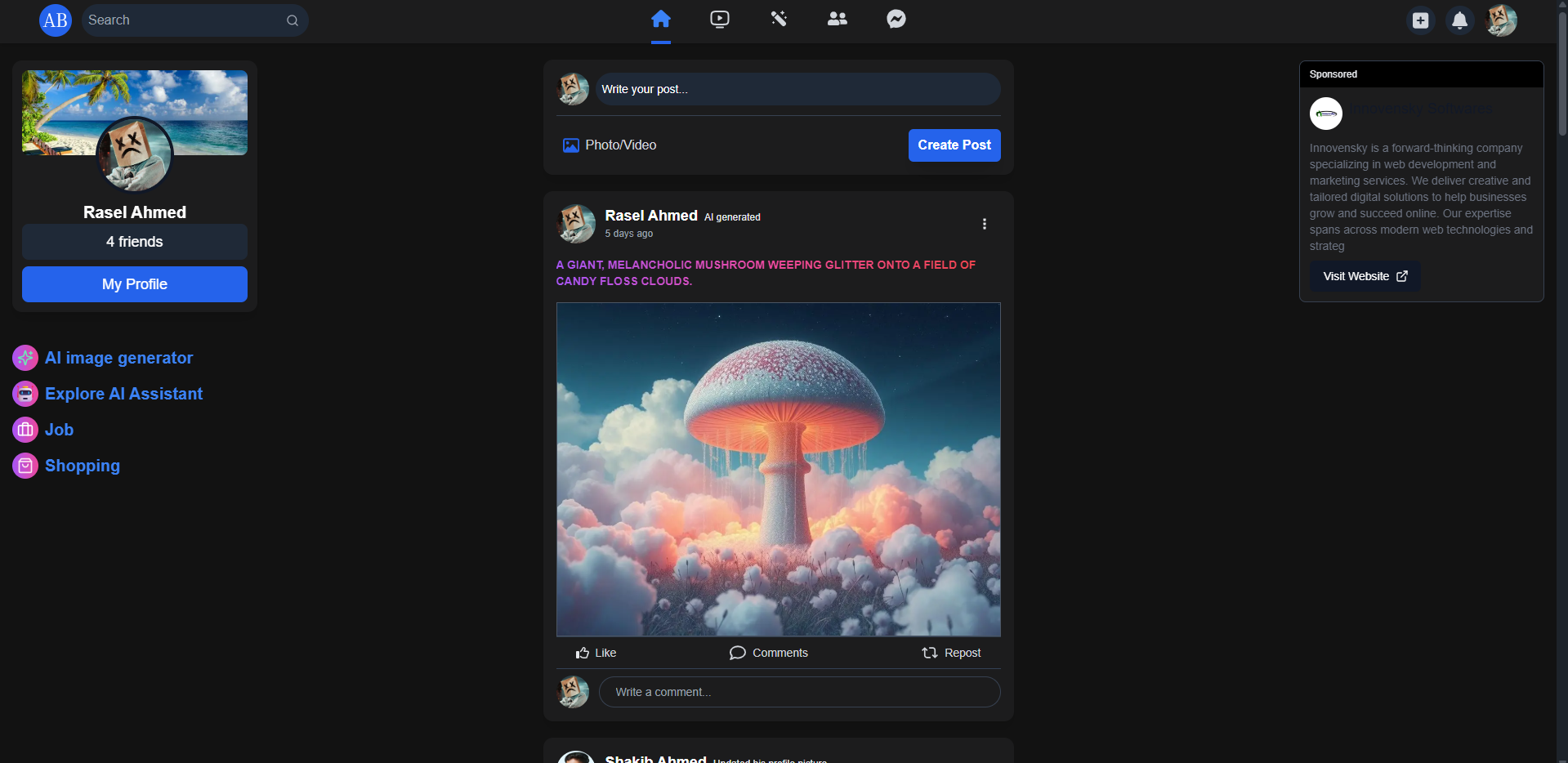 Addabd Social Media